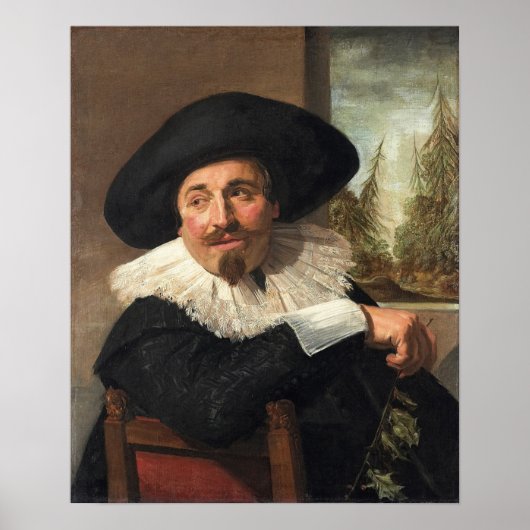 Hals - Isaac Abrahamsz ポスター (正面)