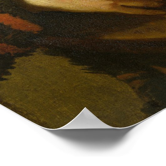 Hals - The Lute Player ポスター (角)