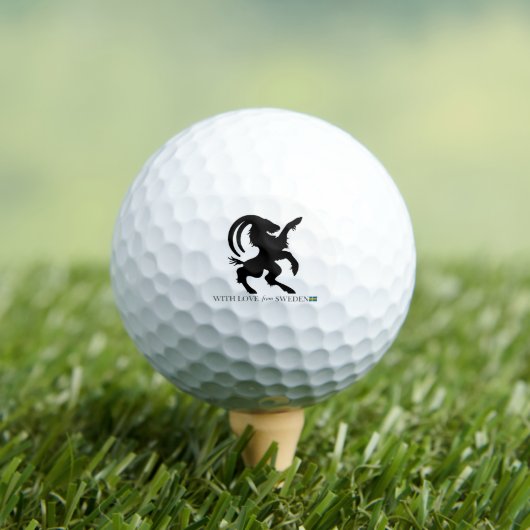 Hälsingebocken golf boll ゴルフボール (インサイチュ 木)