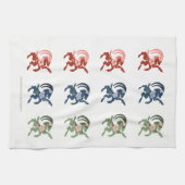 Hälsingebocken Kökshandduk - Lina RBG キッチンタオル (横)