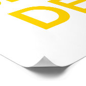 Halten Ruhe und Sprechen Deutsch ポスター (角)