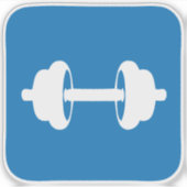 haltere musculation icone 1105 シール (正面)