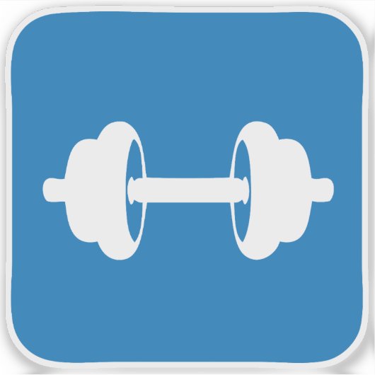 haltere musculation icone 1105 シール (正面)