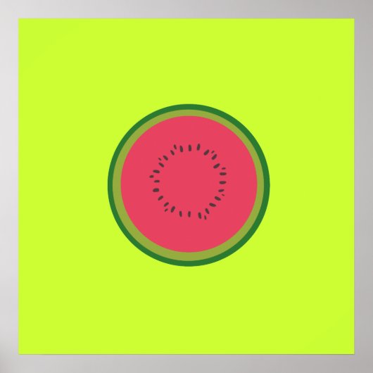 halved melon ポスター (正面)