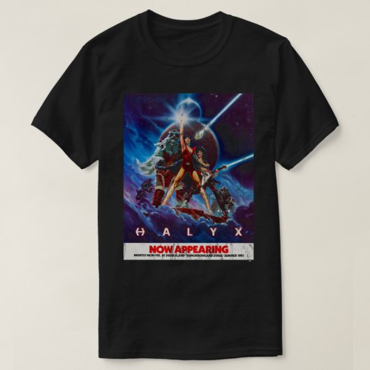 HALYXポスターヴィンテージエッセンシャルTシャツコピー Tシャツ (デザイン正面)