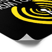 HamラジオおもしろいオペレーターCBラジオ素人ギフト ポスター (角)