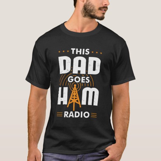 Hamラジオパパ Tシャツ (正面)