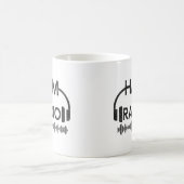Hamラジオ動揺してアマチュア・ラジオ愛好家 コーヒーマグカップ (中央)