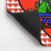 Hamラジオ対コンキスをするピュータマウスパッド マウスパッド (コーナー)