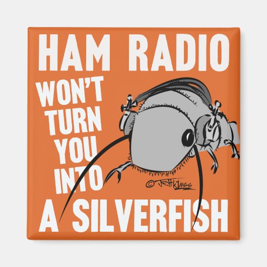 HAMラジオ採用の安心の磁石 マグネット (正面)