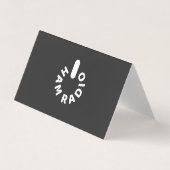 HAMラジオ搭載 名刺 (正面)