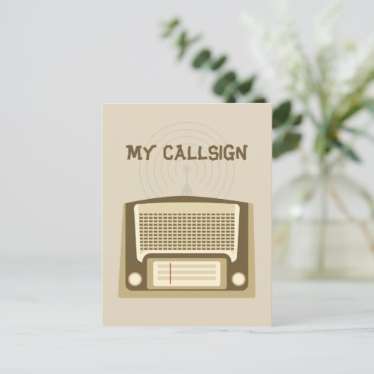 Hamラジオ ポストカード (スタンド正面)