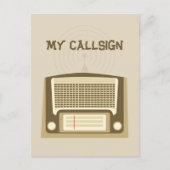 Hamラジオ ポストカード (正面)