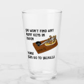 HAMラジオ・モースの神々がヴァルハラに行く タンブラーグラス (正面)