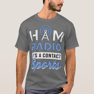 Ham無線アンテナアマチュア無線事業者 Tシャツ