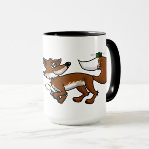 Ham無線キツネ狩りキツネと呼び出し符号Mug マグカップ