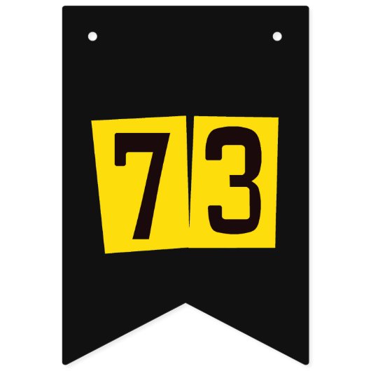 Ham無線呼び出しカスタマイズサインパーティーバナー バンティングフラッグ (第3の旗)