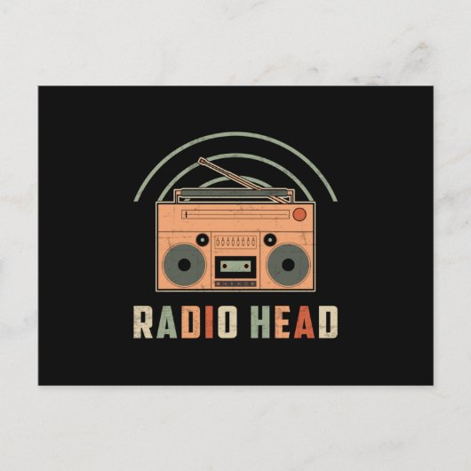 HAM無線操作者空中線アマチュアコードギフトアイディア ポストカード (正面)