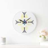 Ham無線送信機時計 ラージ壁時計 (ホーム)