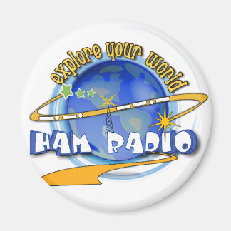 HAM RADIO – あなたの世界を探索 マグネット