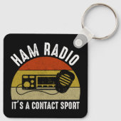 Ham Radio – スポーツ連絡だ キーホルダー (裏面)