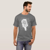 Ham Radio 73バースト Tシャツ (正面フル)