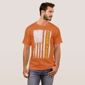 Ham Radio Amateur Operator Vintage Patriotic Tシャツ (正面フル)