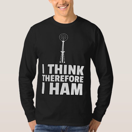 Ham Radio Amateur Radio Tシャツ (正面)