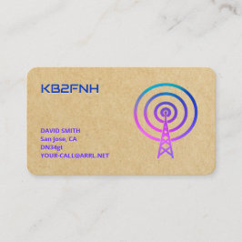 📻 Ham Radio Callsign 名刺