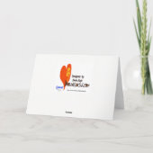 Ham Radio Christmas Tower送信機カード シーズンカード (裏面)