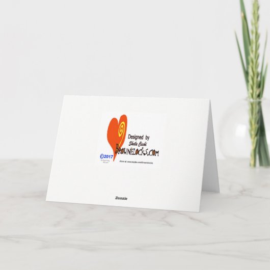 Ham Radio Christmas Transmitter & Frequency Card シーズンカード (裏面)