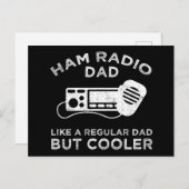 Ham Radio Dad - Like A Regular Dad But Cooler ポストカード (正面/裏面)