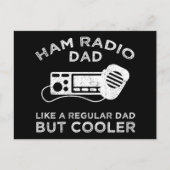 Ham Radio Dad - Like A Regular Dad But Cooler ポストカード (正面)