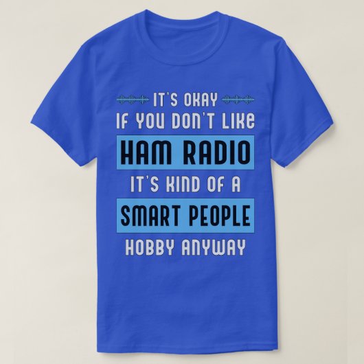 Ham Radio Hob(1) Tシャツ (デザイン正面)