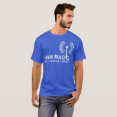 Ham Radio Its A Contact Sport Tower Antenna Ham Tシャツ (正面フル)