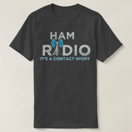 Ham Radio Its A Sport Hamラジ連絡オのおもしろい略 Tシャツ (デザイン正面)