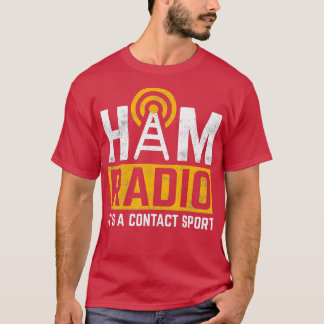 Ham Radio Its a Sport hamラジ連絡オ・アマチュアra Tシャツ