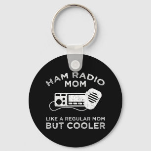 Ham Radio Mom – 普通の母親のように キーホルダー