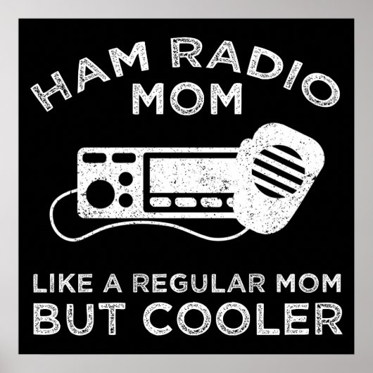 Ham Radio Mom – 普通の母親のように ポスター (正面)