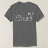 Ham Radio Morse Code CB Radio NerdyギークCW Operat Tシャツ (デザイン正面)