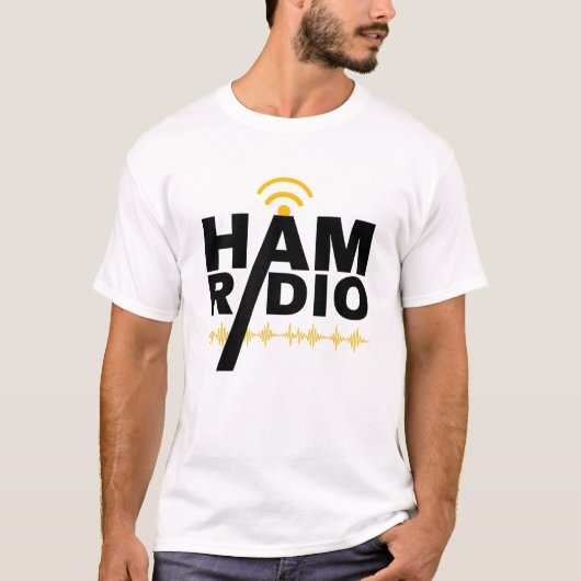 Ham Radio Operatorのシャツ周波数 Tシャツ (正面)