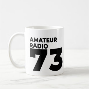 Ham Radio Operator 73 – アマチュア・ラジオ・マニア コーヒーマグカップ