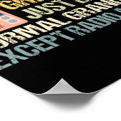 Ham Radio Operator Amateur Radio Father's Day ポスター (角)