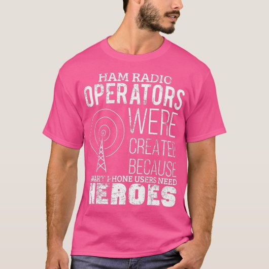 Ham Radio Operator Funny Radio Amateur Dad Mens Tシャツ (正面)