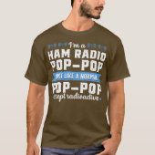 Ham Radio Operator Funny Radioactive Amateur Men Tシャツ (正面)