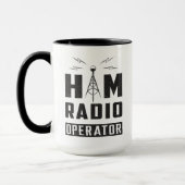 Ham Radio Operator Mug マグカップ (左)