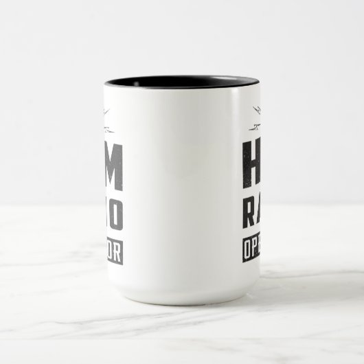 Ham Radio Operator Mug マグカップ (中央)