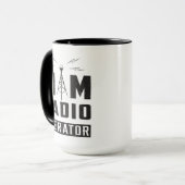Ham Radio Operator Mug マグカップ (正面左)