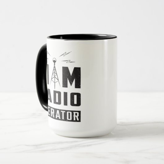 Ham Radio Operator Mug マグカップ (正面左)