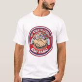 Ham Radio Operator One World One Language Tシャツ (正面)